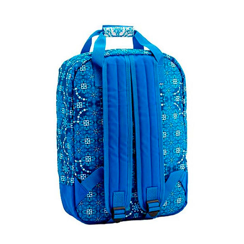 JAVIER - Mochila Escolar de Gran Capacidad con Bolsillo Delantero, Colección Arabesque