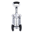 MASTERPRO Cru - Abre Botellas y Sacacorchos de Cremallera con Alas en Zamak Cromado