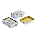 JAVIER Música - Baraja de Cartas Inglesa de 52 Naipes en Estuche Metálico