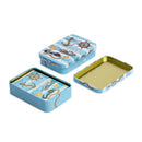 JAVIER Marineros - Baraja de Cartas Española de 48 Naipes en Estuche Metálico