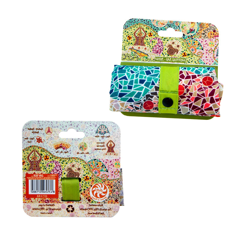 JAVIER Elementos - Bolsa Plegable y Reutilizable de Gran Capacidad en Poliéster