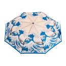 JAVIER Hokusai - Paraguas Plegable de 32 cm con Apertura Automatica Antiviento. La Ola