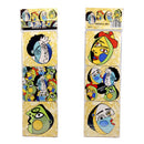 JAVIER Arte Moderno - Set de 6 Posavasos Cuadrados en Madera y Corcho