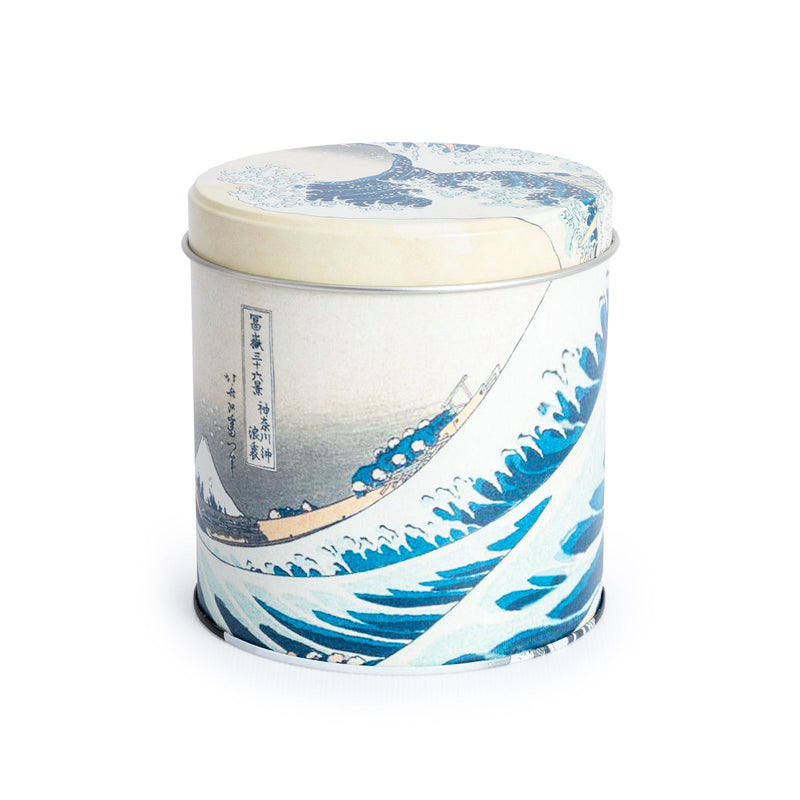 JAVIER La Ola - Taza para Infusiones con Tapa y Filtro en Lata de Regalo