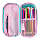 3D Magic - Estuche Escolar Doble con Cuerpo en Relieve. Jungle Azul