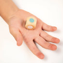 MILAN Coco Balance - Juguete Educativo de Madera Cilindros Apilables. Edad 36 Meses