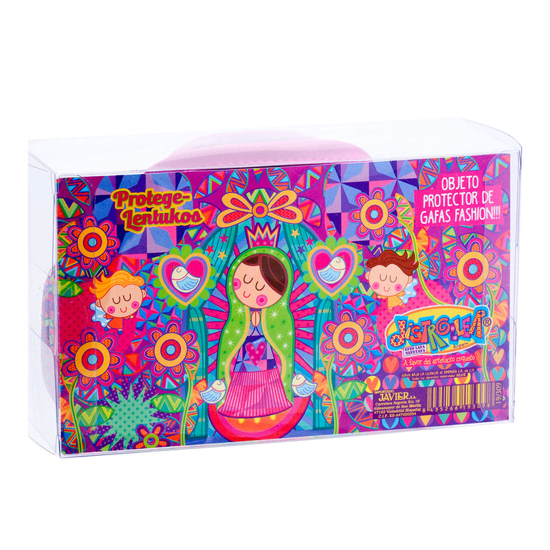 JAVIER Virgencita Plis - Funda de Gafas con Asas y Cierre Flex
