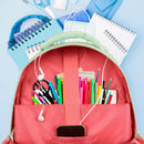 Grafoplás - Mochila Escolar 3 Cremalleras con Divisor para Portátil. Adaptable Carrito