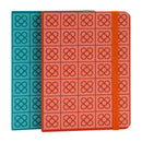 JAVIER Panot - Libreta de Notas A6 con Cubiertas Rígidas y Marca Páginas. Azul