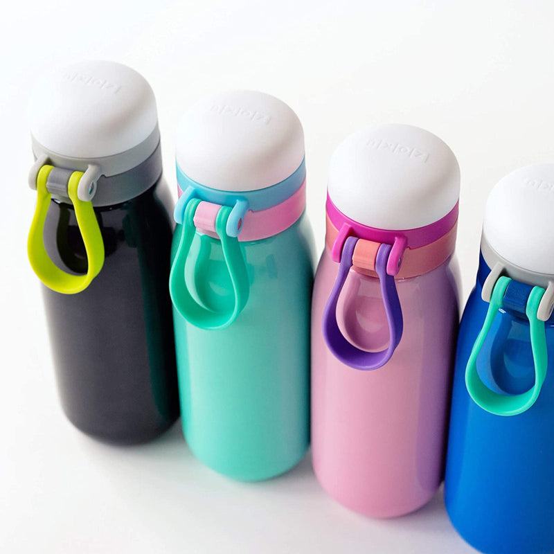 ZOKU Ultralight - Botella de Agua Reutilizable 0.5L en Acero Inoxidable. Turquesa