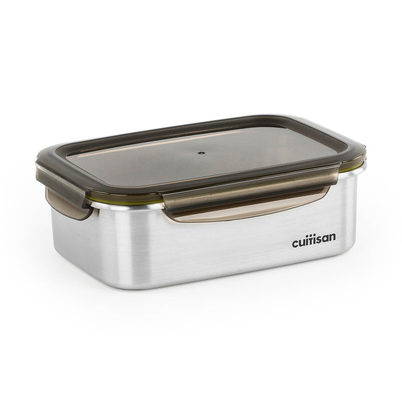 Cuitisan Signature - Recipiente Rectangular 1.4L en Cromosteel. Apto Microondas