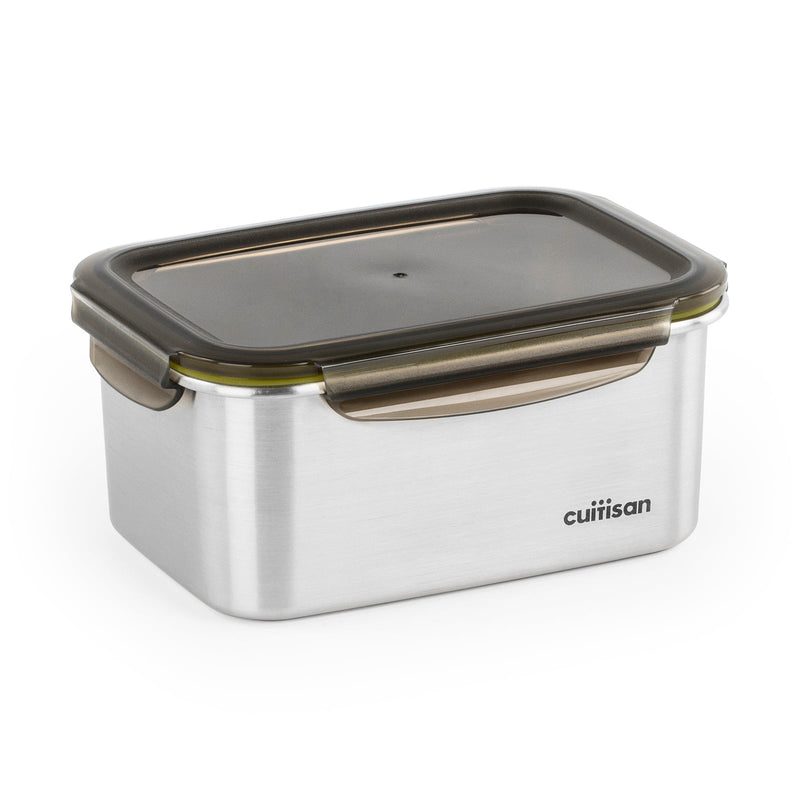 Cuitisan Signature - Recipiente Rectangular 2.1L en Cromosteel. Apto Microondas