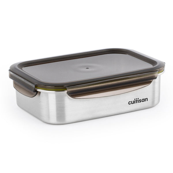Cuitisan Signature - Recipiente Rectangular 2.4L en Cromosteel. Apto Microondas