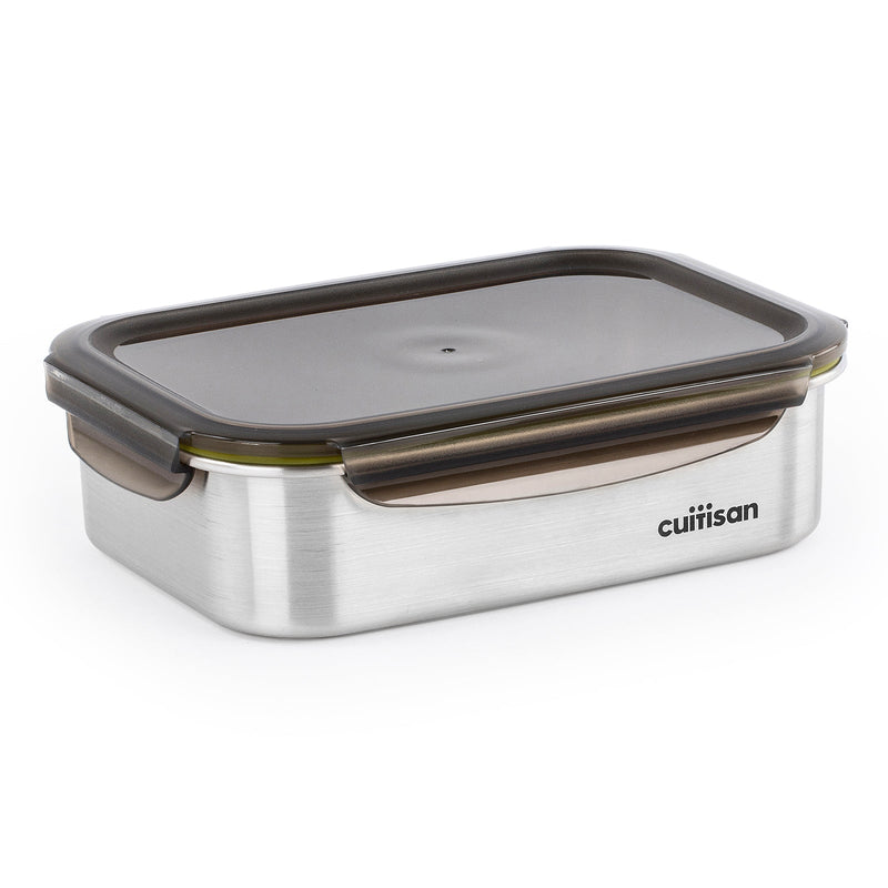 Cuitisan Signature - Recipiente Rectangular 2.4L en Cromosteel. Apto Microondas
