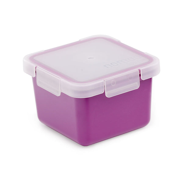 VALIRA Nomad Petit - Recipiente Cuadrado 0.4L en Plástico Cerámico PBT. Morado