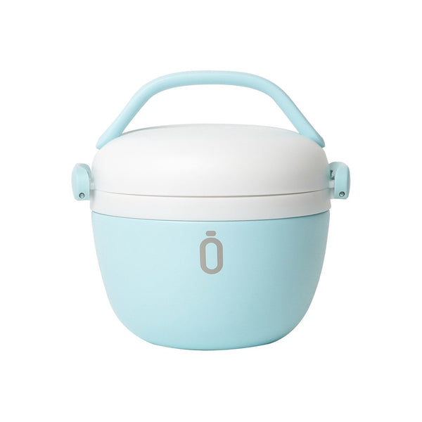 RUNBOTT Lunch - Termo Porta Alimentos Redondo 560 ml con Asa. Cielo