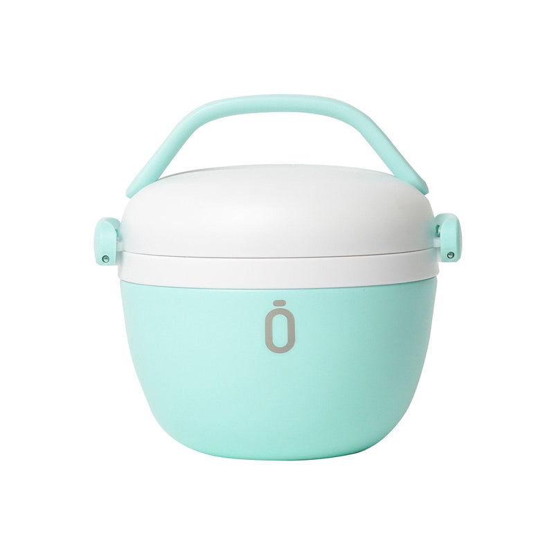 RUNBOTT Lunch - Termo Porta Alimentos Redondo 560 ml con Asa. Menta
