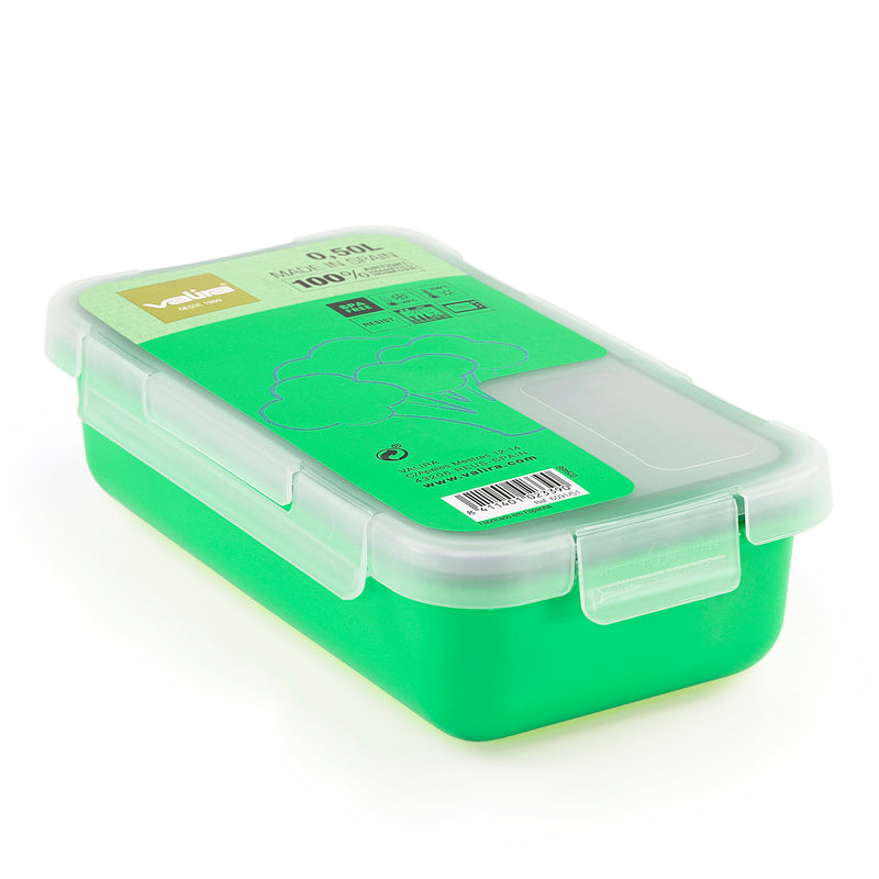 VALIRA Nomad - Recipiente Rectangular 0.5L en Plástico Cerámico PBT
