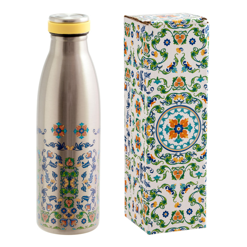 JAVIER - Botella Térmica Reutilizable en Acero Inoxidable, 500 ml, Colección Natura