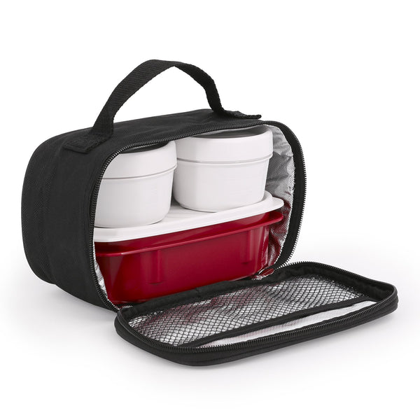 Bolsa Térmica Porta Alimentos Tatay Urban Food Casual Negro Mini Plus