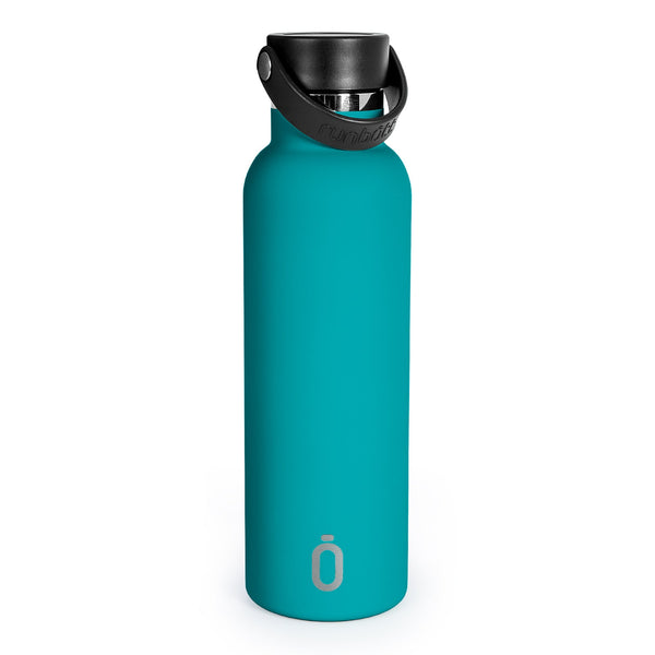 Runbott Sport - Botella Térmica Reutilizable de 0.6L con Interior Cerámico. Esmeralda