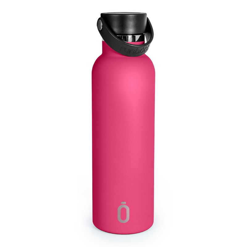 Runbott Sport - Botella Térmica Reutilizable de 0.6L con Interior Cerámico. Fucsia