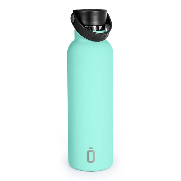 Runbott Sport - Botella Térmica de 0.6L con Doble Pared de Acero y Capa Cerámica. Menta