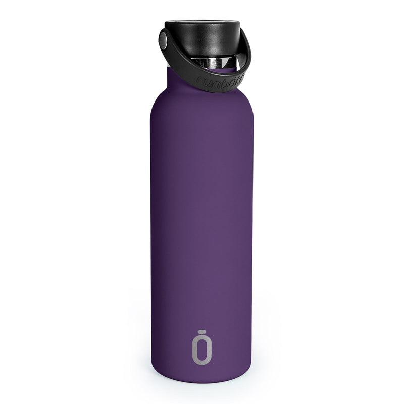 Runbott Sport - Botella Térmica de 0.6L con Doble Pared de Acero y Capa Cerámica. Violeta