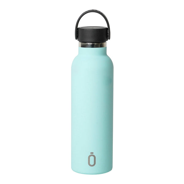 Runbott Soft - Botella Térmica de 0.6L con Doble Pared de Acero y Capa Cerámica. Aguamarina