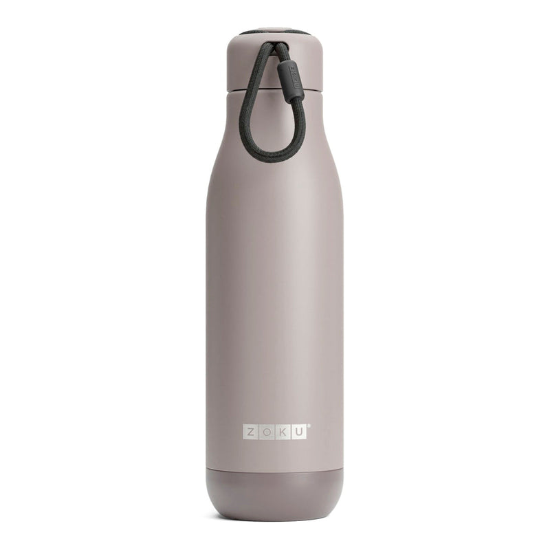 ZOKU PC - Botella Térmica de 0.75L en Acero Inoxidable de Doble Pared. Ash