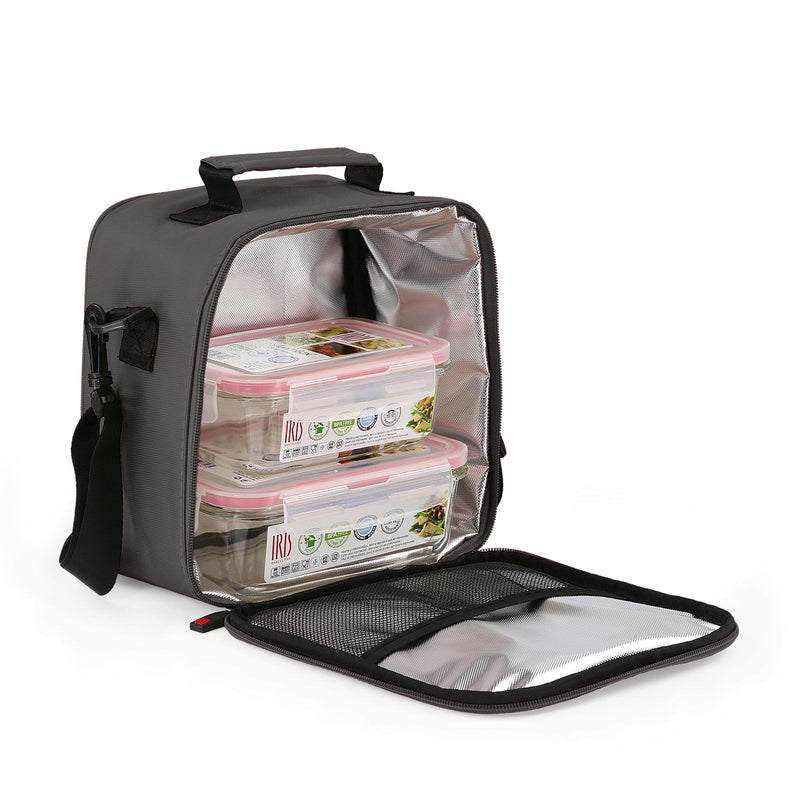 Bolsa Térmica Iris Lunchbag Basic Color Gris