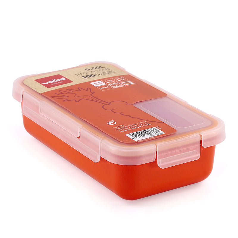 VALIRA Nomad - Recipiente Rectangular 0.5L en Plástico Cerámico PBT
