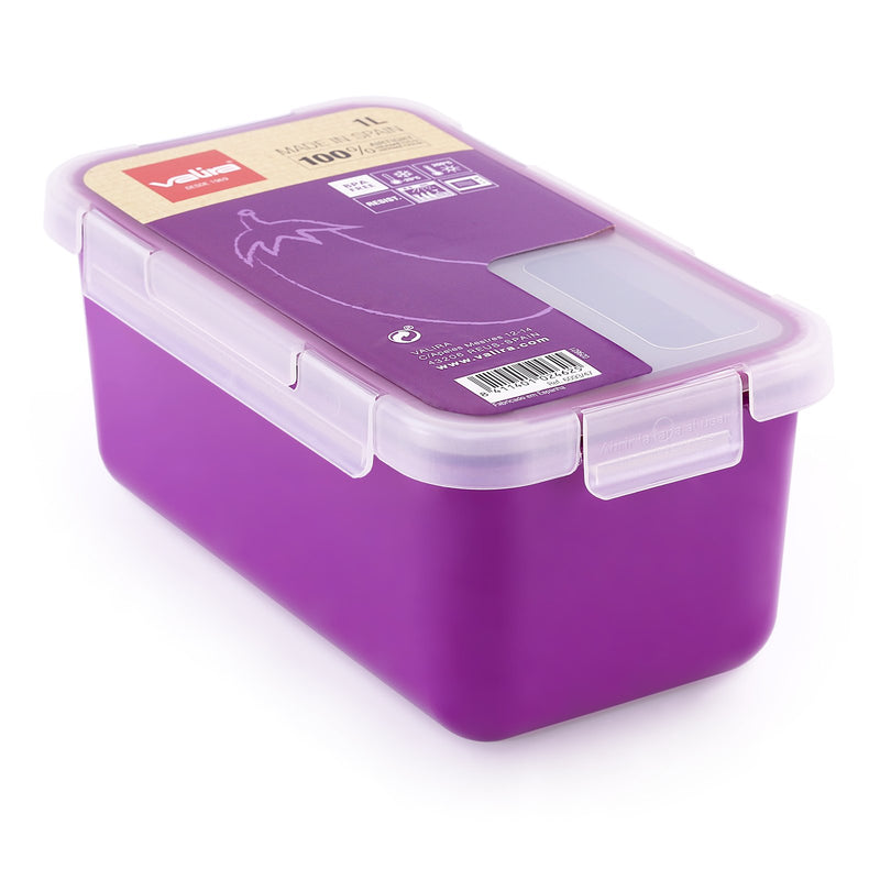 VALIRA Nomad - Recipiente Rectangular 1L en Plástico Cerámico PBT