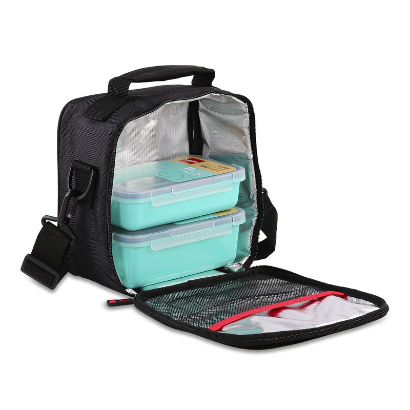 VALIRA Compact - Bolsa Térmica Porta Alimentos Plegable. Incluye Recipientes de 0.75 y 0.5L