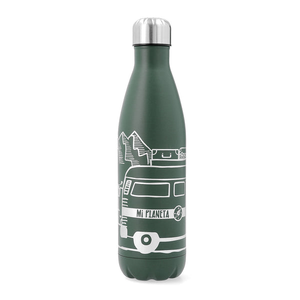 BIDASOA Mi Planeta - Botella Térmica 0.75L en Acero Inoxidable 