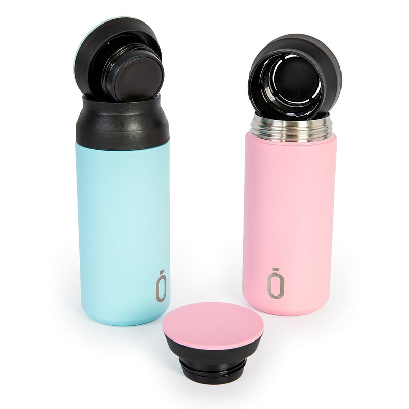RUNBOTT Coffee - Vaso Térmico 350 ml en Acero Inoxidable con Interior Cerámico. Cacao
