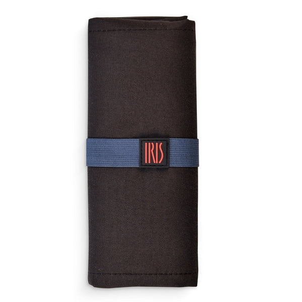 IRIS Seat & Eat - Mantel Plegable Individual con Bolsillos Interiores, Azul
