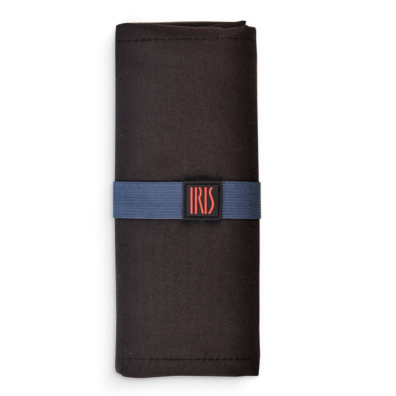 IRIS Seat & Eat - Mantel Plegable Individual con Bolsillos Interiores, Azul