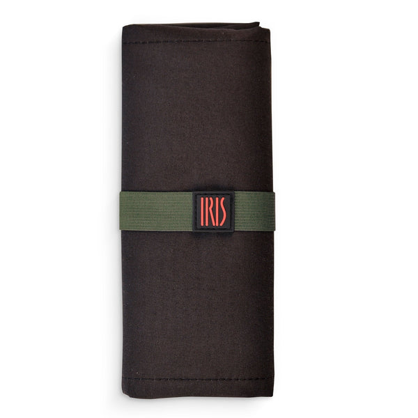 IRIS Seat & Eat - Mantel Plegable Individual con Bolsillos Interiores, Verde