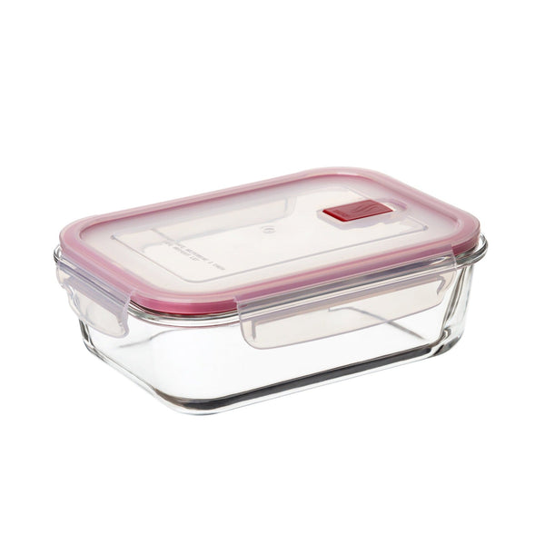 TATAY Cook & Eat - Recipiente Hermético Rectangular en 1.1L en Vidrio Apto Horno