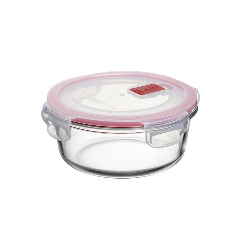 TATAY Cook & Eat - Recipiente Hermético Redondo de 0.6L en Vidrio Apto Horno