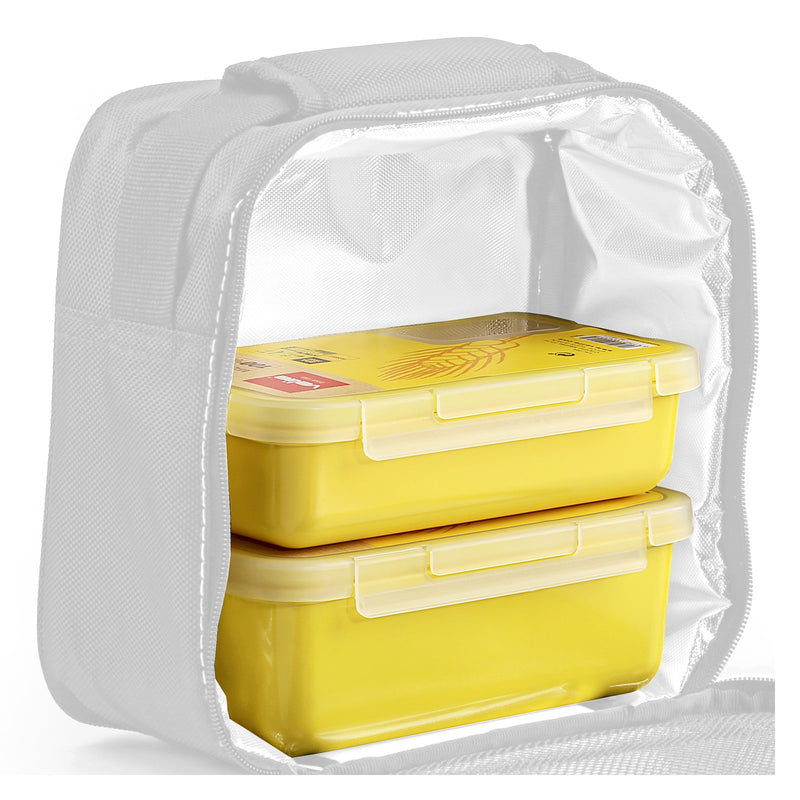 VALIRA Nomad - Recipiente Rectangular 0.5L en Plástico Cerámico PBT
