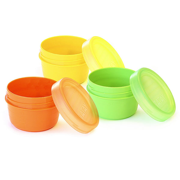 TATAY - Lote de 3 Recipientes Porta Fruta de 0.2L en Colores Surtidos