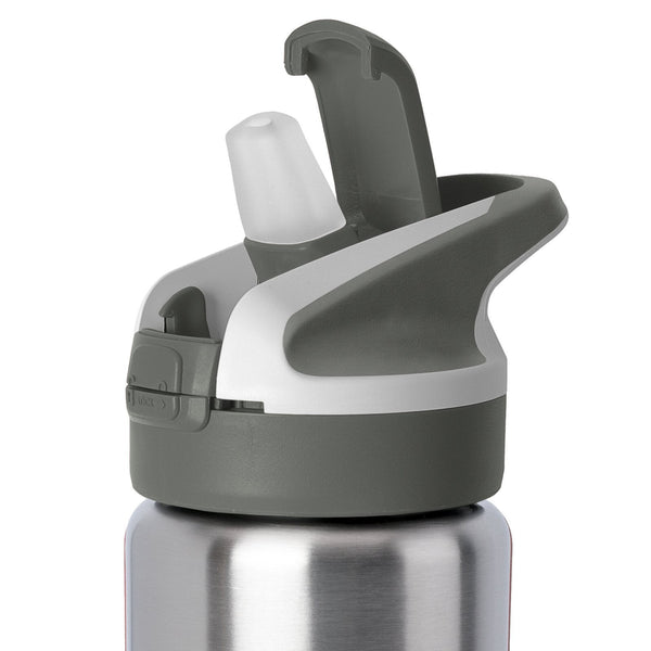 LAKEN Summit - Tapón de Recambio para Botellas de Boca Ancha. Gris