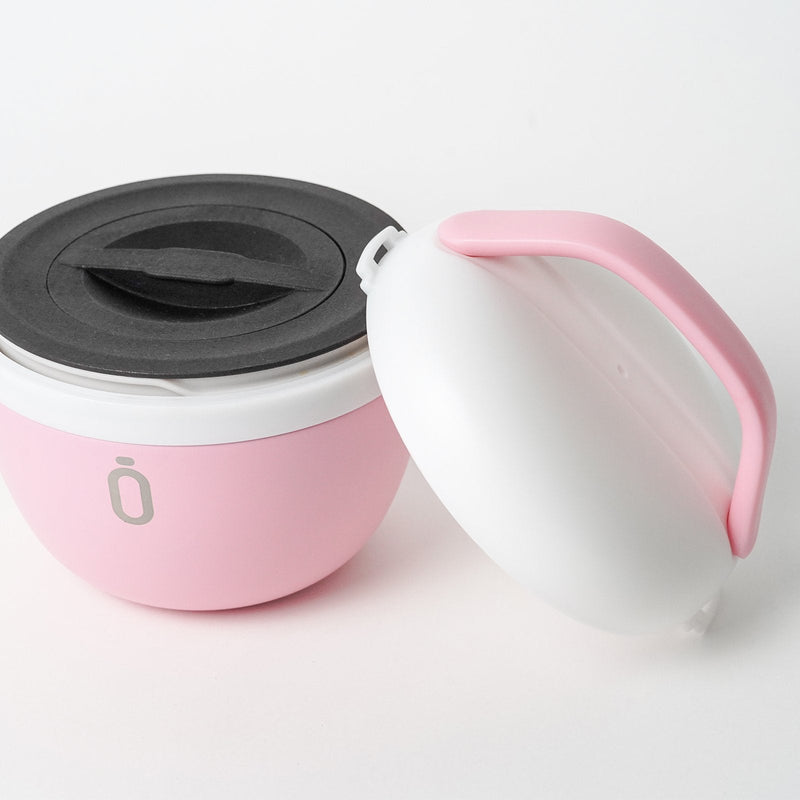 RUNBOTT Lunch - Termo Porta Alimentos Redondo 560 ml con Asa. Cielo