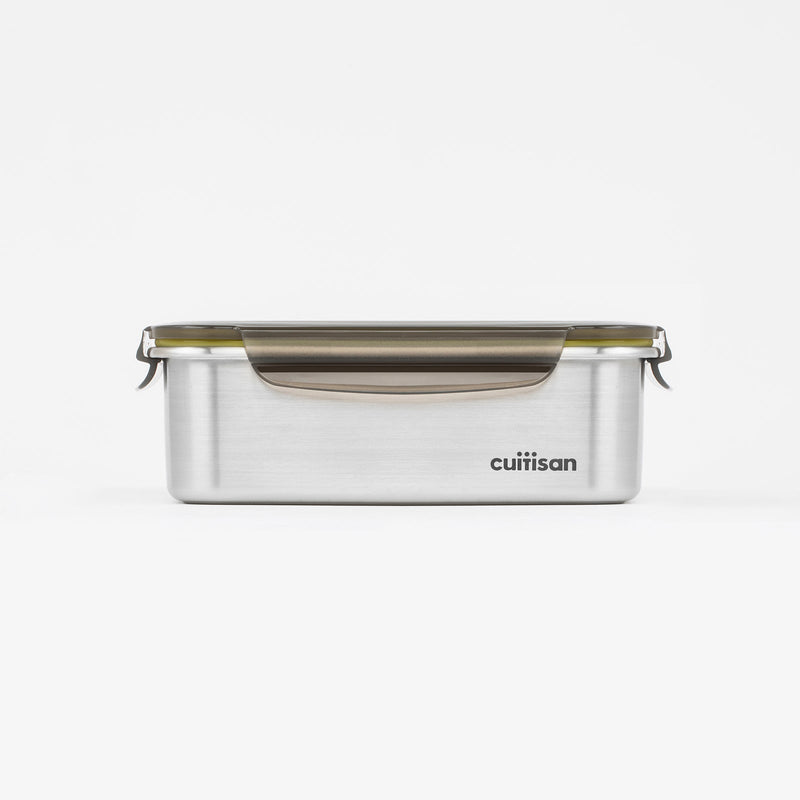 Cuitisan Signature - Recipiente Rectangular 1.4L en Cromosteel. Apto Microondas