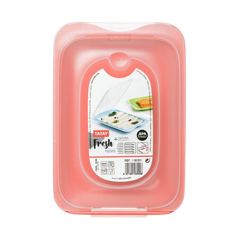 TATAY Fresh Mini - Recipiente Porta Embutidos y Quesos con Sistema FRESH