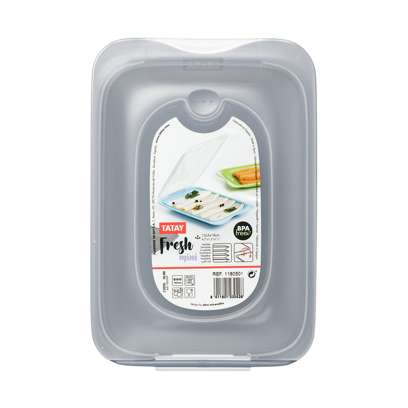 TATAY Fresh Mini - Recipiente Porta Embutidos y Quesos con Sistema FRESH