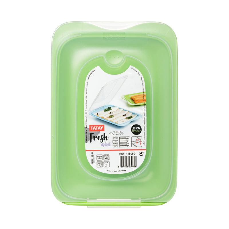TATAY Fresh Mini - Recipiente Porta Embutidos y Quesos con Sistema FRESH