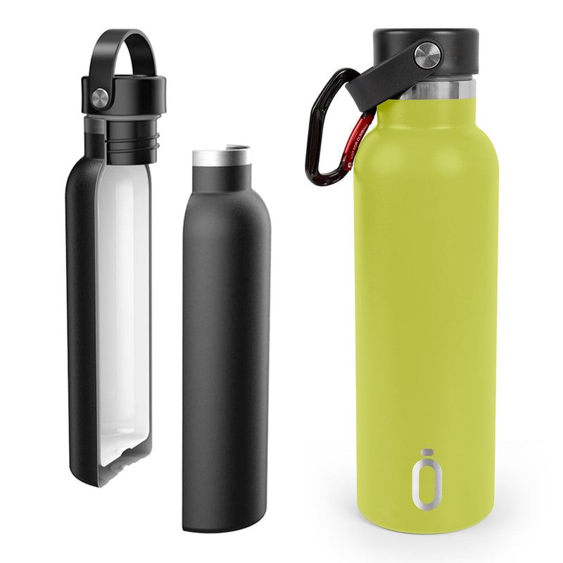 Runbott Sport - Botella Térmica Reutilizable de 0.6L con Interior Cerámico. Lima